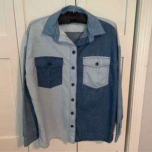 Nasty Gal Collection denim long sleeve